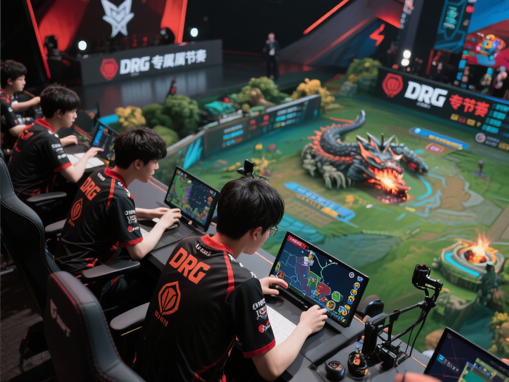 DRG首局数据图：全员表现压制对手，全面领先